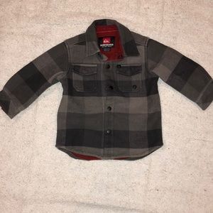 Quicksilver Fleece Flannel Jacket